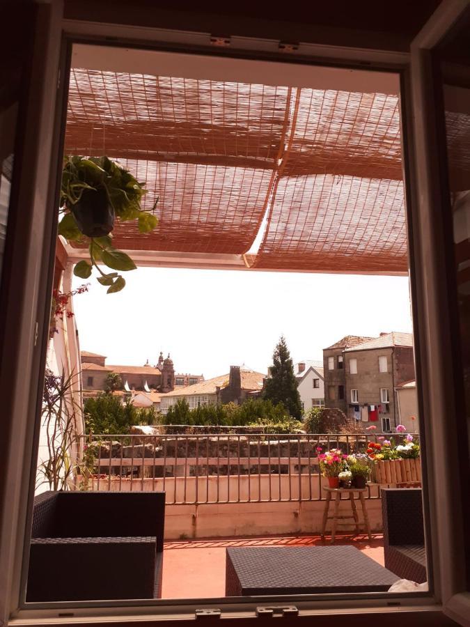 Sx6 Atico Con Terraza En Centro Historico Pontevedra 아파트 외부 사진
